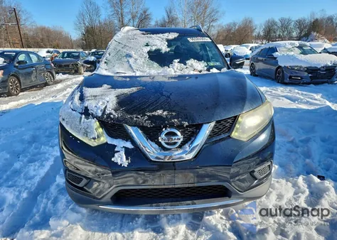 2015 Nissan Rogue S из США, поврежденный, VIN 5N1AT2MV3FC920821